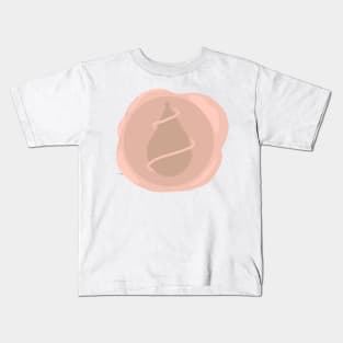 Wax Seal with Beribboned Pear Kids T-Shirt